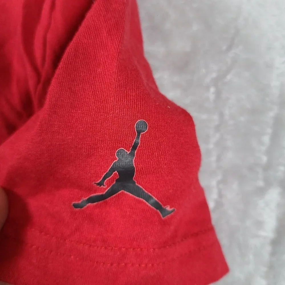 Jordan Jumpman Boys Classic Camo Pocket T-Shirt Large 12-13yr Red Jordan‎ Brand